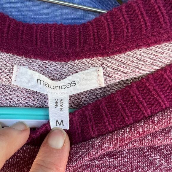 Maurices Lace Up Bottom Sweater - Picture 7 of 10